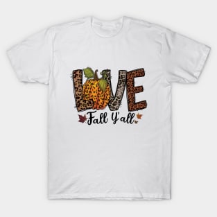 Love Fall Yall T-Shirt